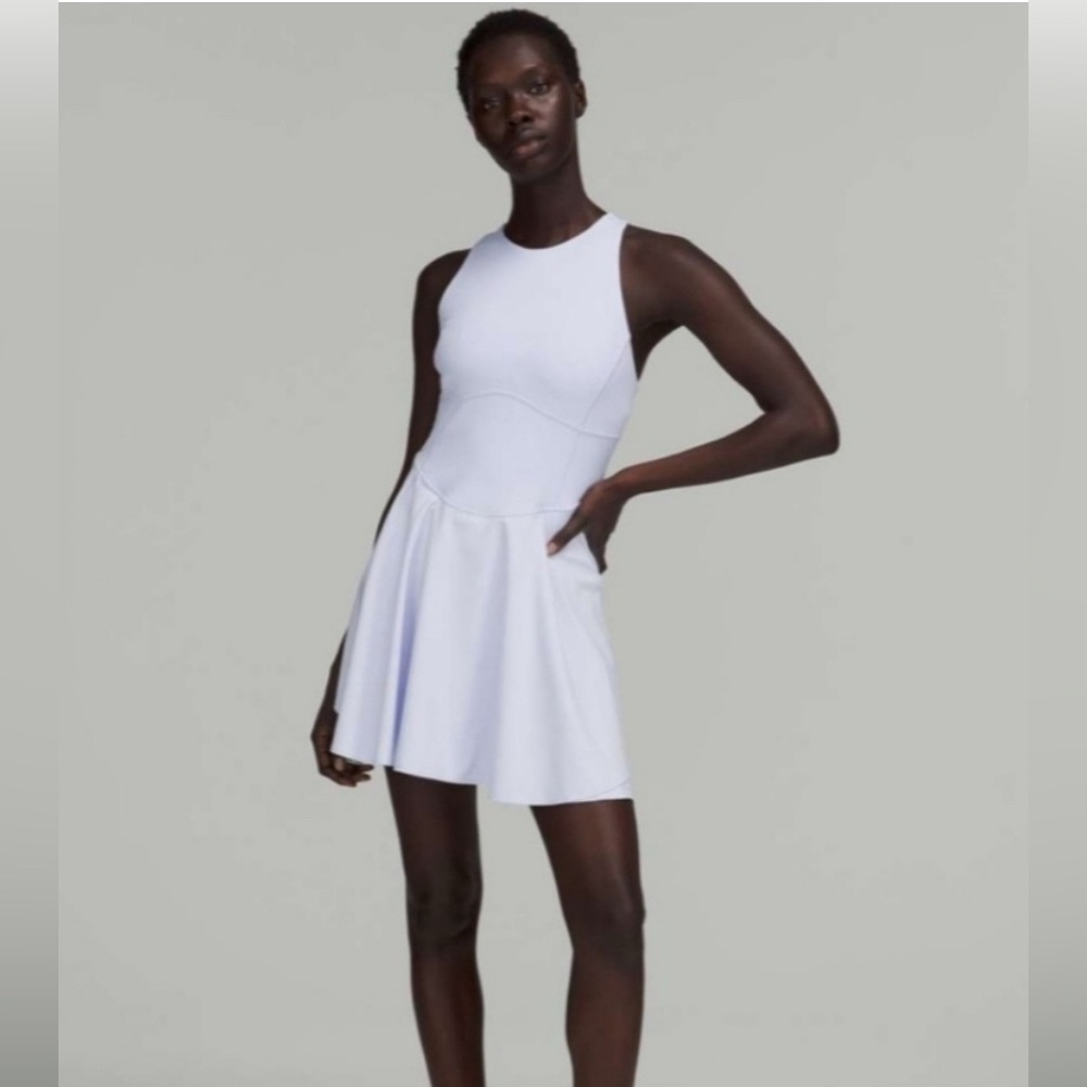 lululemon athletica White and Tan Dress